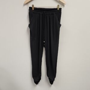 Ariella Black Elastic Waistband Pants